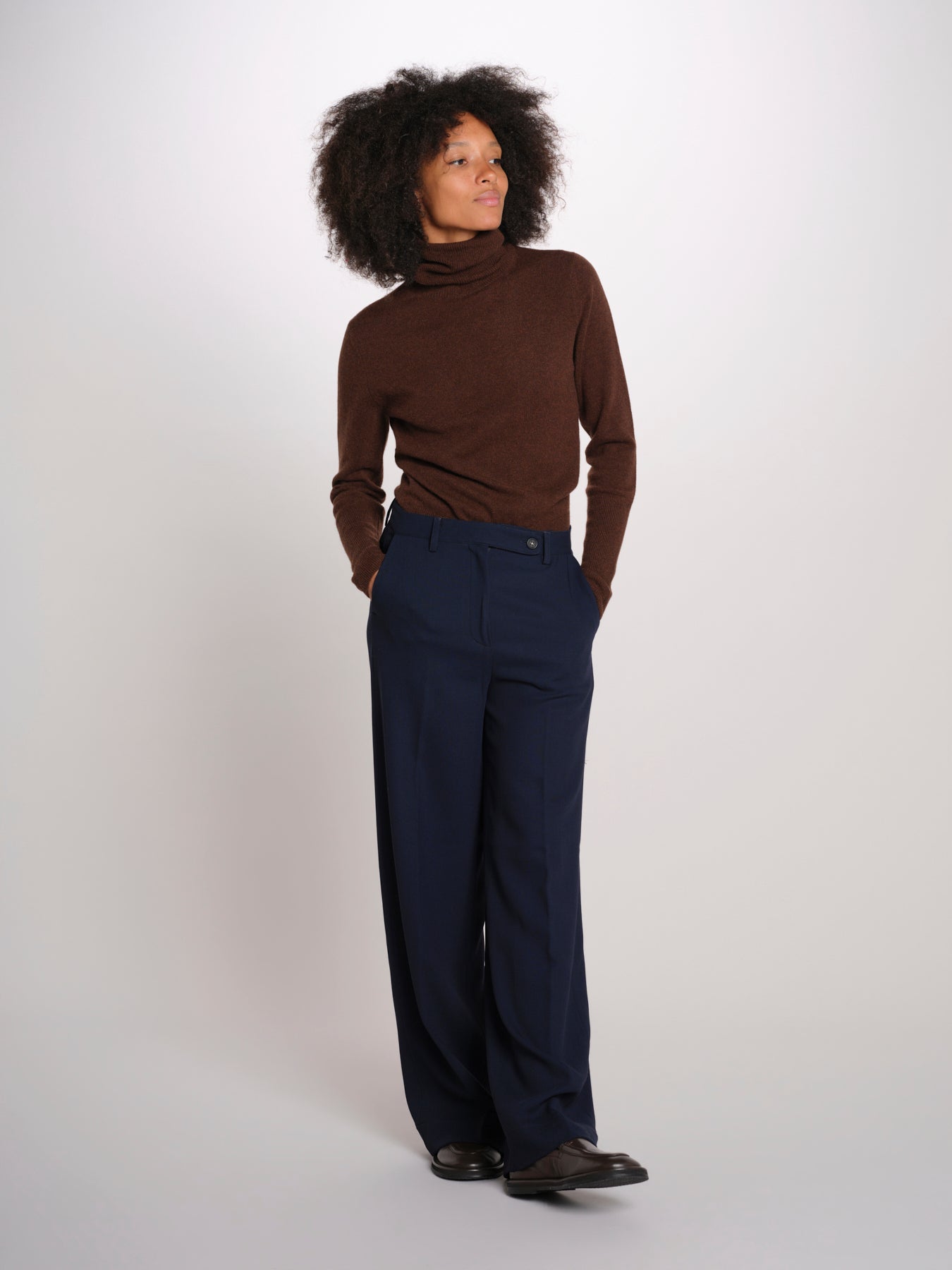 LAMIA pantalone crepe 30D0LAMIAT2305 U501 massimo alba 