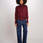 Camicia over collo alto rasato MIL LAU20BIS E14015 milaura 