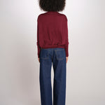Camicia over collo alto rasato MIL LAU20BIS E14015 milaura 