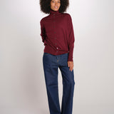 Camicia over collo alto rasato MIL LAU20BIS E14015 milaura 