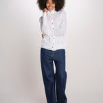 Camicia over collo alto rasato MIL LAU20BIS E14031 milaura 