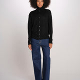 Camicia over collo alto rasato MIL LAU20BIS E14035 milaura 