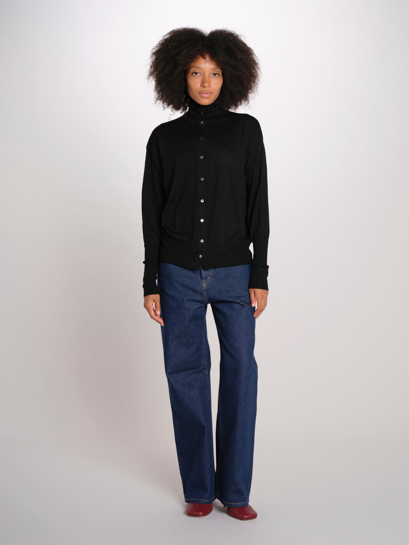Camicia over collo alto rasato MIL LAU20BIS E14035 milaura 