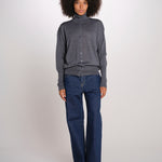 Camicia over collo alto rasato MIL LAU20BIS E14038 milaura 