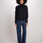 Camicia over collo alto rasato MIL LAU20BIS E21213 milaura 