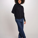 Camicia over collo alto rasato MIL LAU20BIS E21213 milaura 