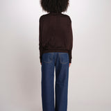 Camicia over collo alto rasato MIL LAU20BIS E25319 milaura 