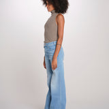 THE HUSTLER ROLLER denim palazzo 10507-1351 ROO mother 