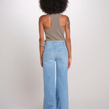 THE HUSTLER ROLLER denim palazzo 10507-1351 ROO mother 