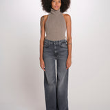 THE HUSTLER ROLLER denim palazzo 10507-515 OTA mother 