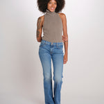 THE JINX denim vita bassa dritti 11405-1409 HRL mother 