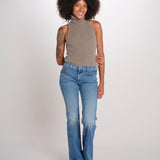 THE JINX denim vita bassa dritti 11405-1409 HRL mother 