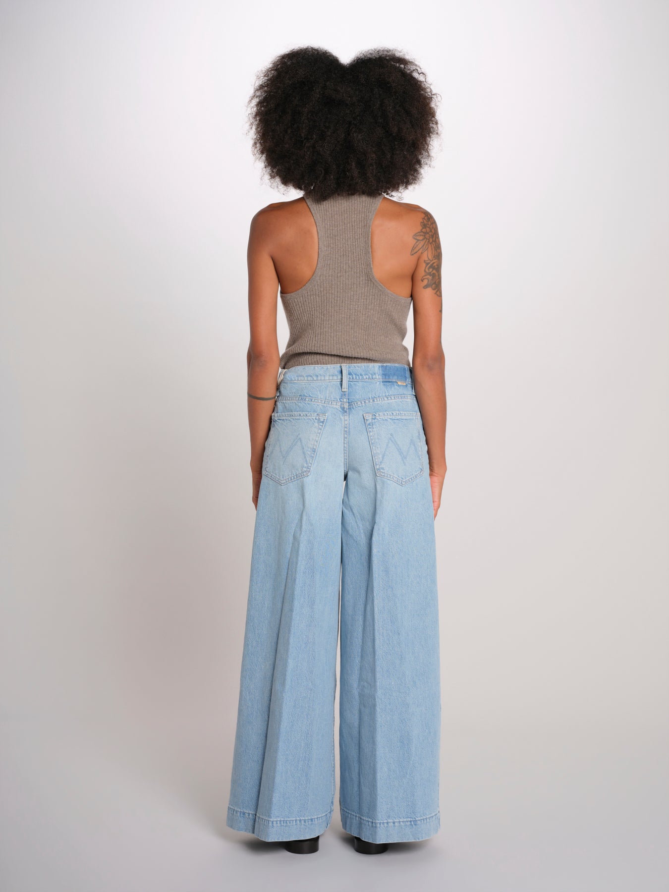 THE HEADLINER denim palazzo 12328-1085 HDR mother 