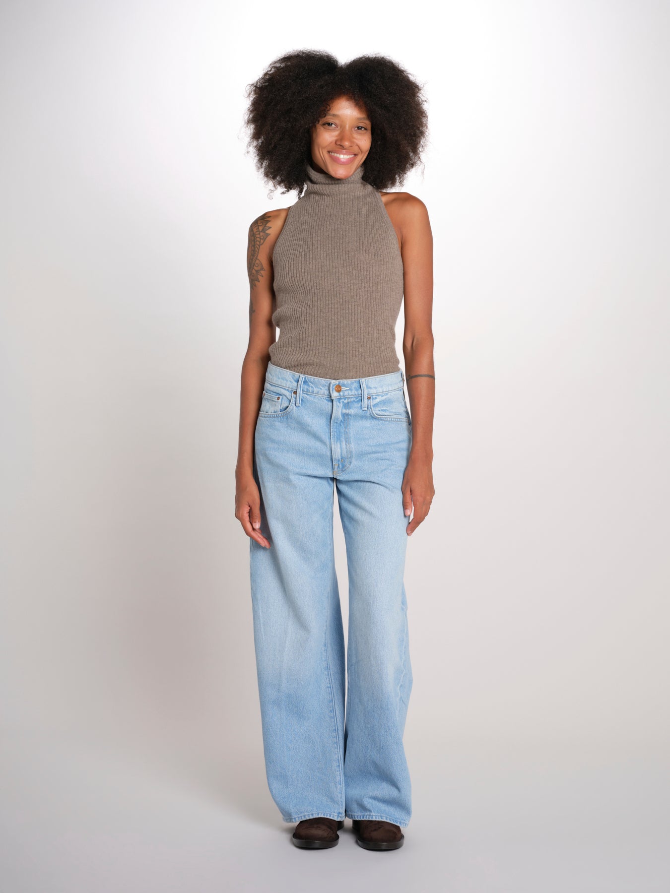 THE WHIP denim baloon senza cuciture 12638-1321 MUH mother 