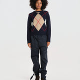 A008 maglia con rombi A008-7112- 6689 n21 