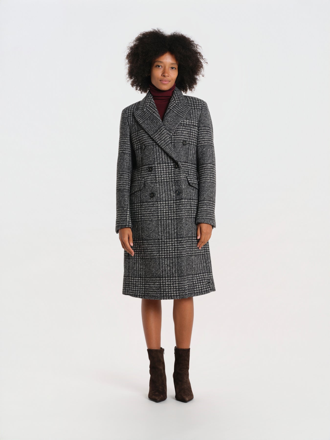 N031 cappotto doppiopetto galles N031-3124- Q981 n21 