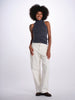 CATHERINE pantalone canvas 4 tasche
