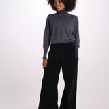 LIV pantalone velluto liscio over con elastico LIV DYED XV03 099 ps don't forget me 