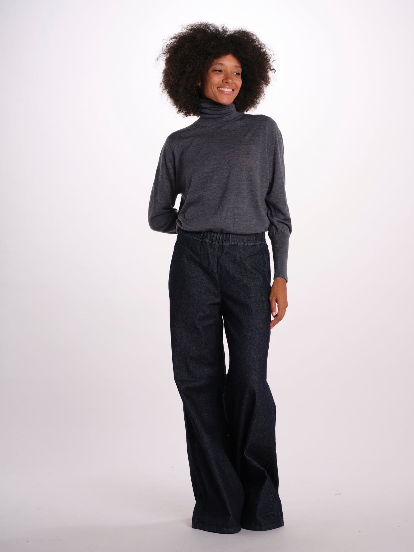 LIV denim over con elastico LIV RINSE XJB01 NAVY ps don't forget me 