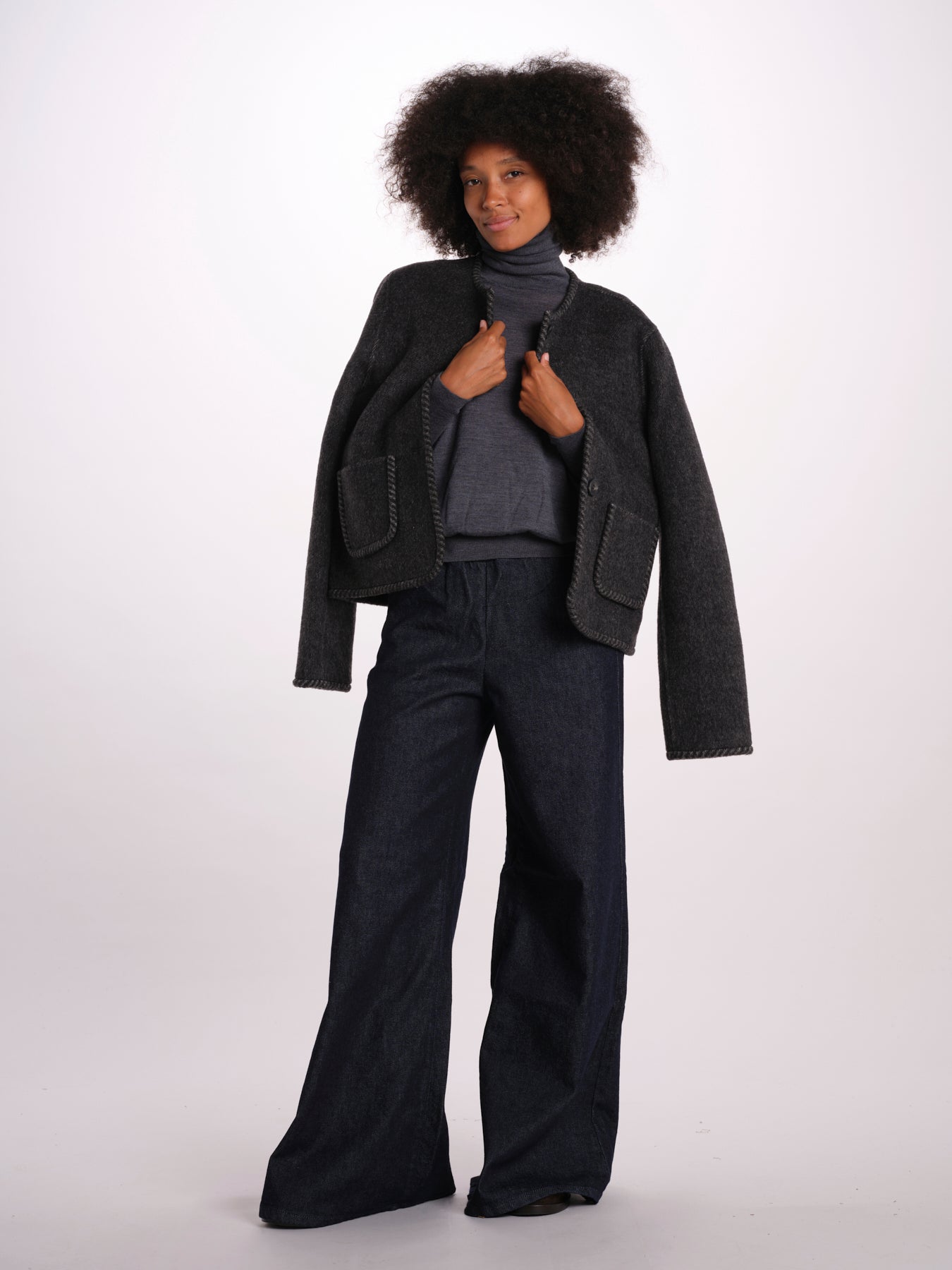 LIV denim over con elastico LIV RINSE XJB01 NAVY ps don't forget me 