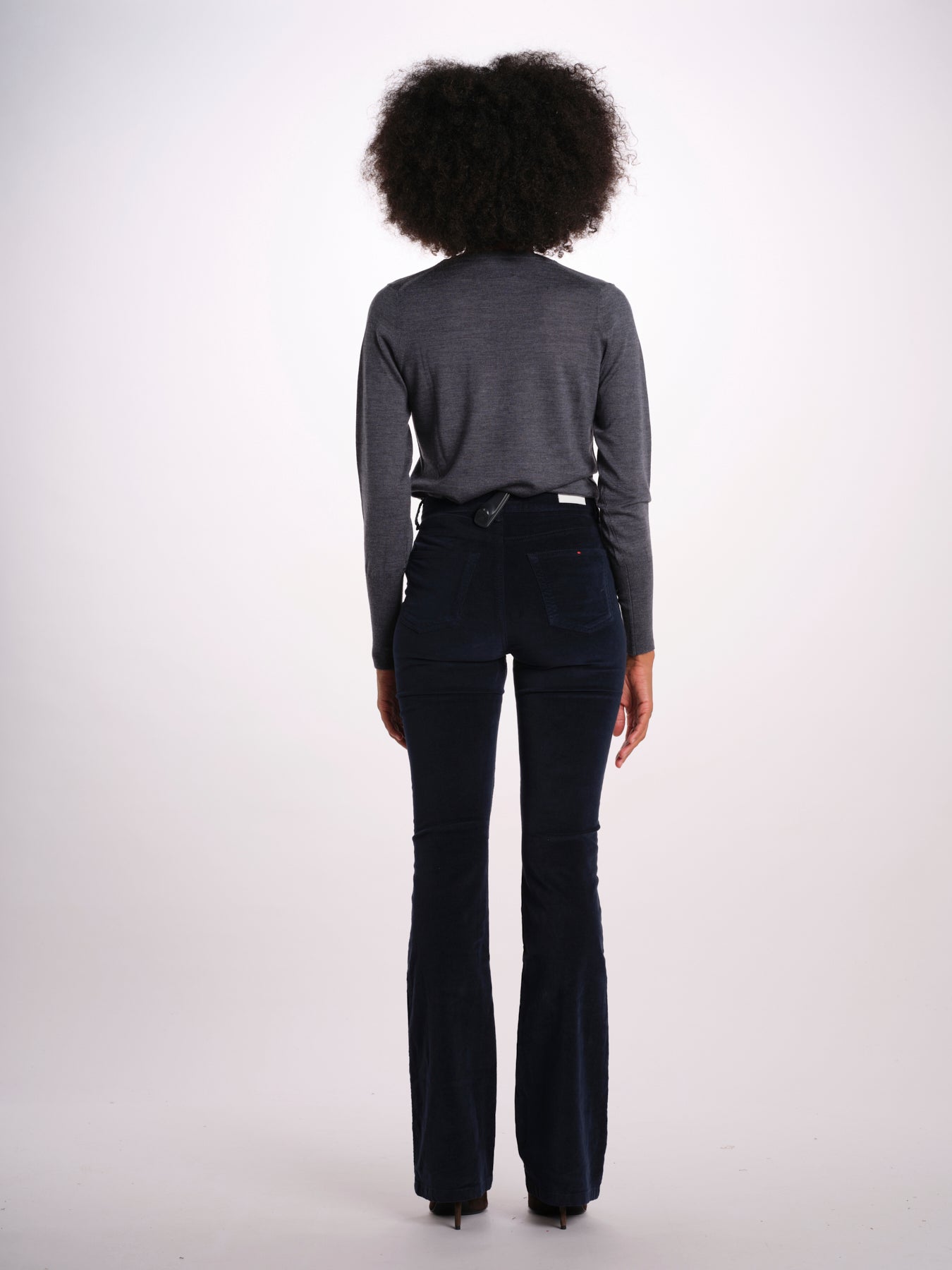 MONICA denim velluto liscio skinny MONICA DYED XV03 040 ps don't forget me 