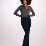 MONICA denim velluto liscio skinny MONICA DYED XV03 040 ps don't forget me 