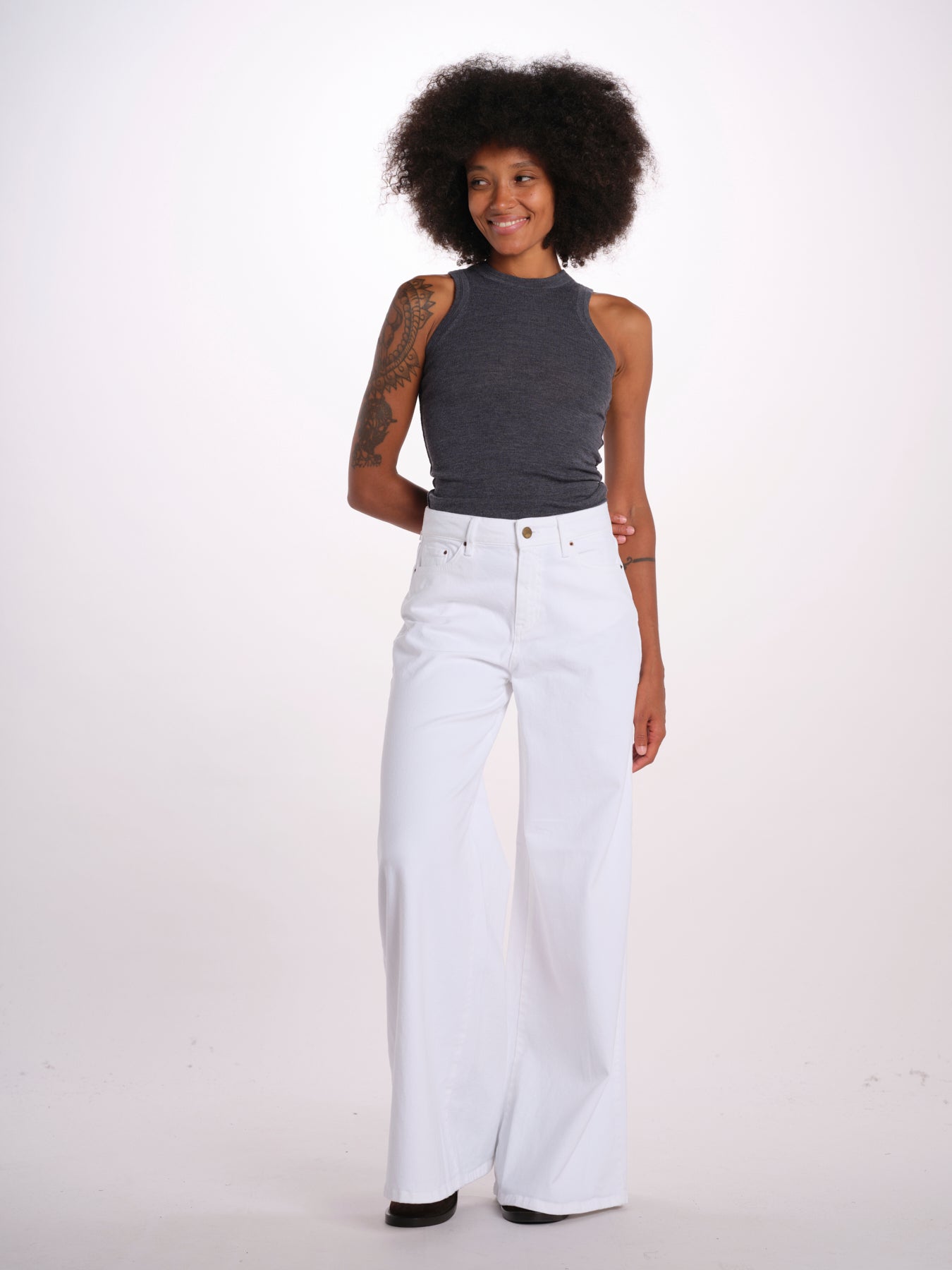 SERENA pantalone over canvas SERENA DYED XG03 001 ps don't forget me 