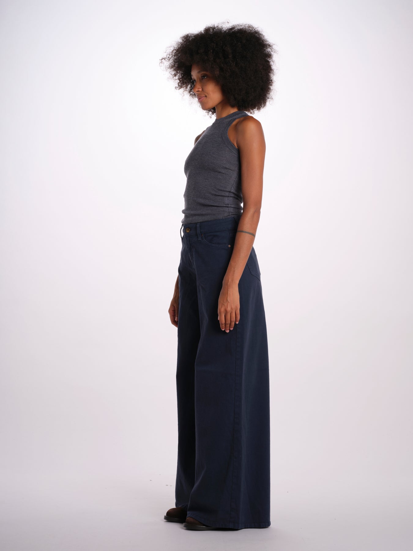 SERENA pantalone over canvas SERENA DYED XG03 040 ps don't forget me 