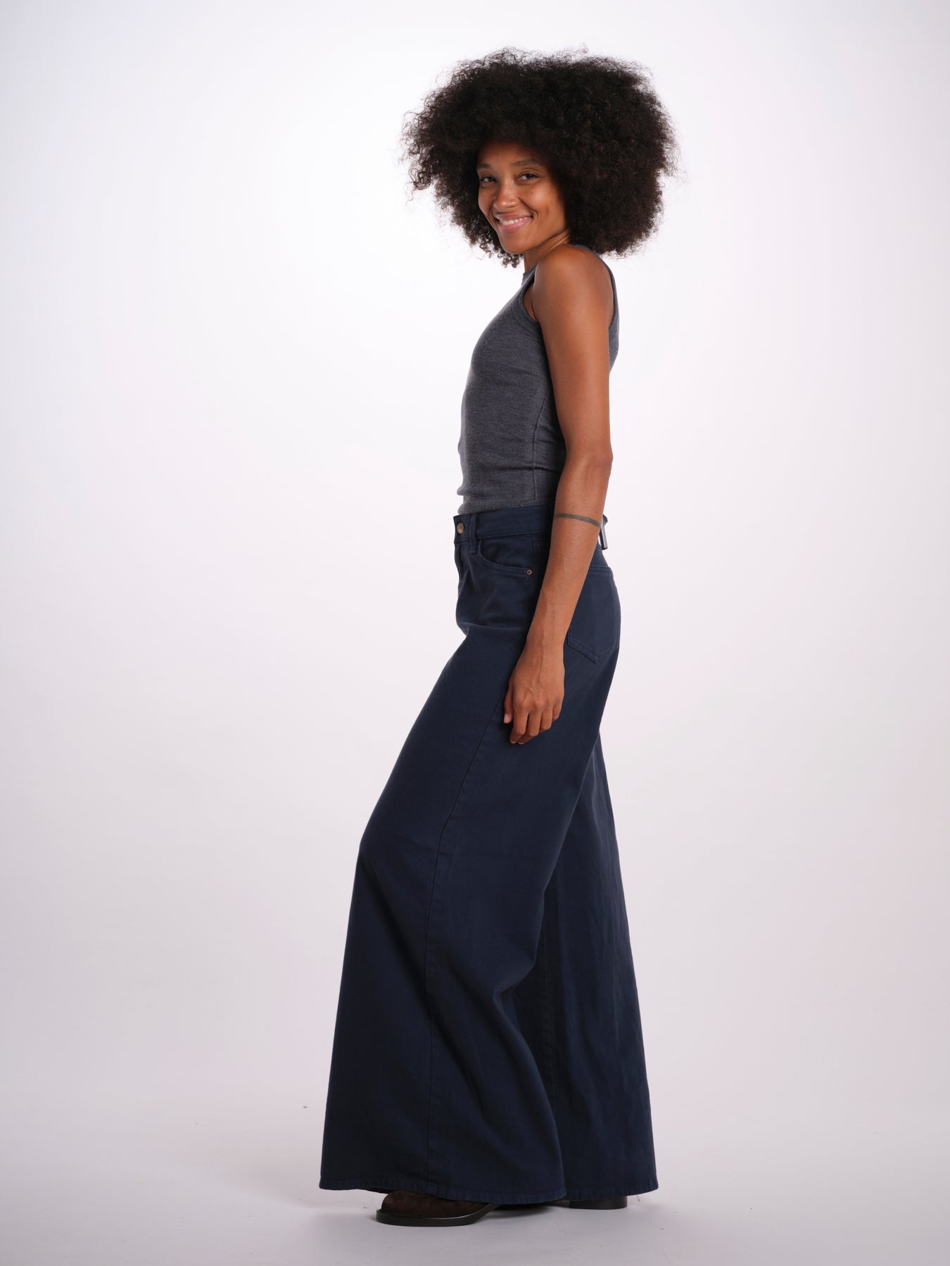 SERENA pantalone over canvas SERENA DYED XG03 040 ps don't forget me 