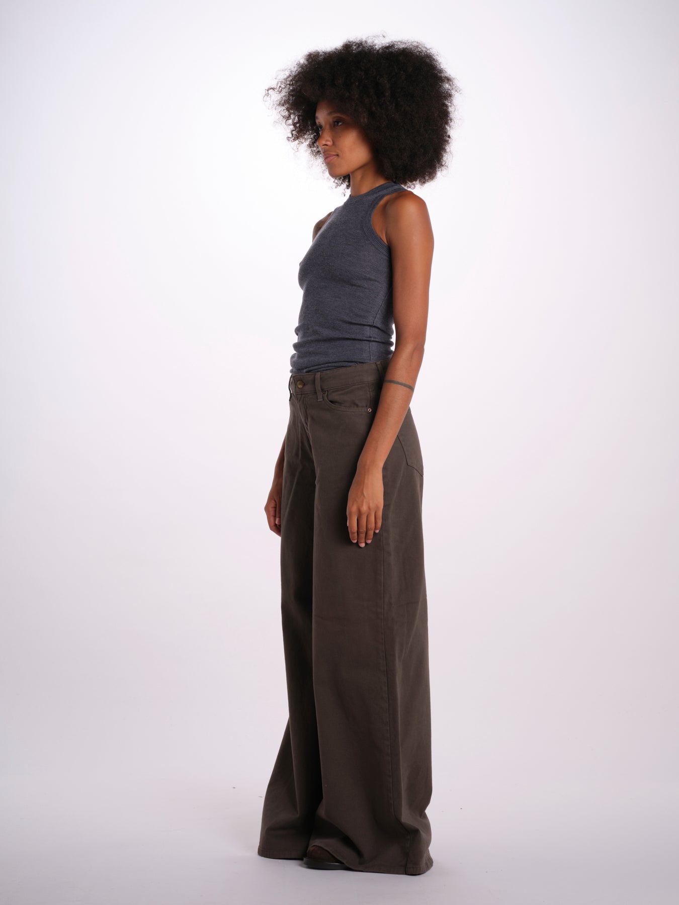 SERENA pantalone over canvas SERENA DYED XG03 133 ps don't forget me 