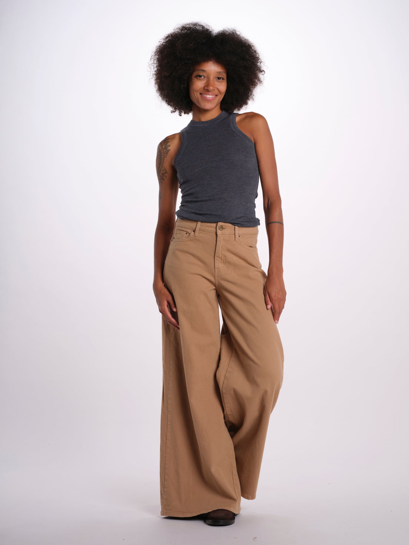 SERENA pantalone over canvas SERENA DYED XG03 183 ps don't forget me 