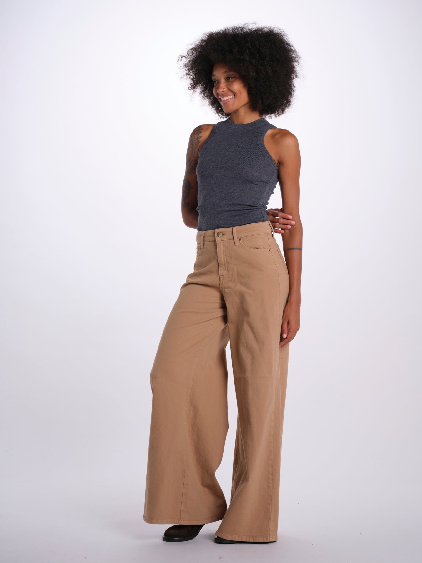 SERENA pantalone over canvas SERENA DYED XG03 183 ps don't forget me 