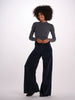 SERENA pantalone over velluto 2000 righe