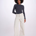 SERENA pantalone over velluto 2000 righe SERENA DYED XV01 043 ps don't forget me 