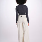 SERENA pantalone over velluto 2000 righe SERENA DYED XV01 043 ps don't forget me 