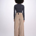 SERENA pantalone over velluto 2000 righe SERENA DYED XV01 084 ps don't forget me 
