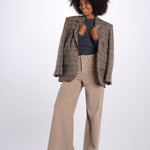 SERENA pantalone over velluto 2000 righe SERENA DYED XV01 084 ps don't forget me 