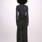 SERENA pantalone over velluto 2000 righe SERENA DYED XV01 131 ps don't forget me 