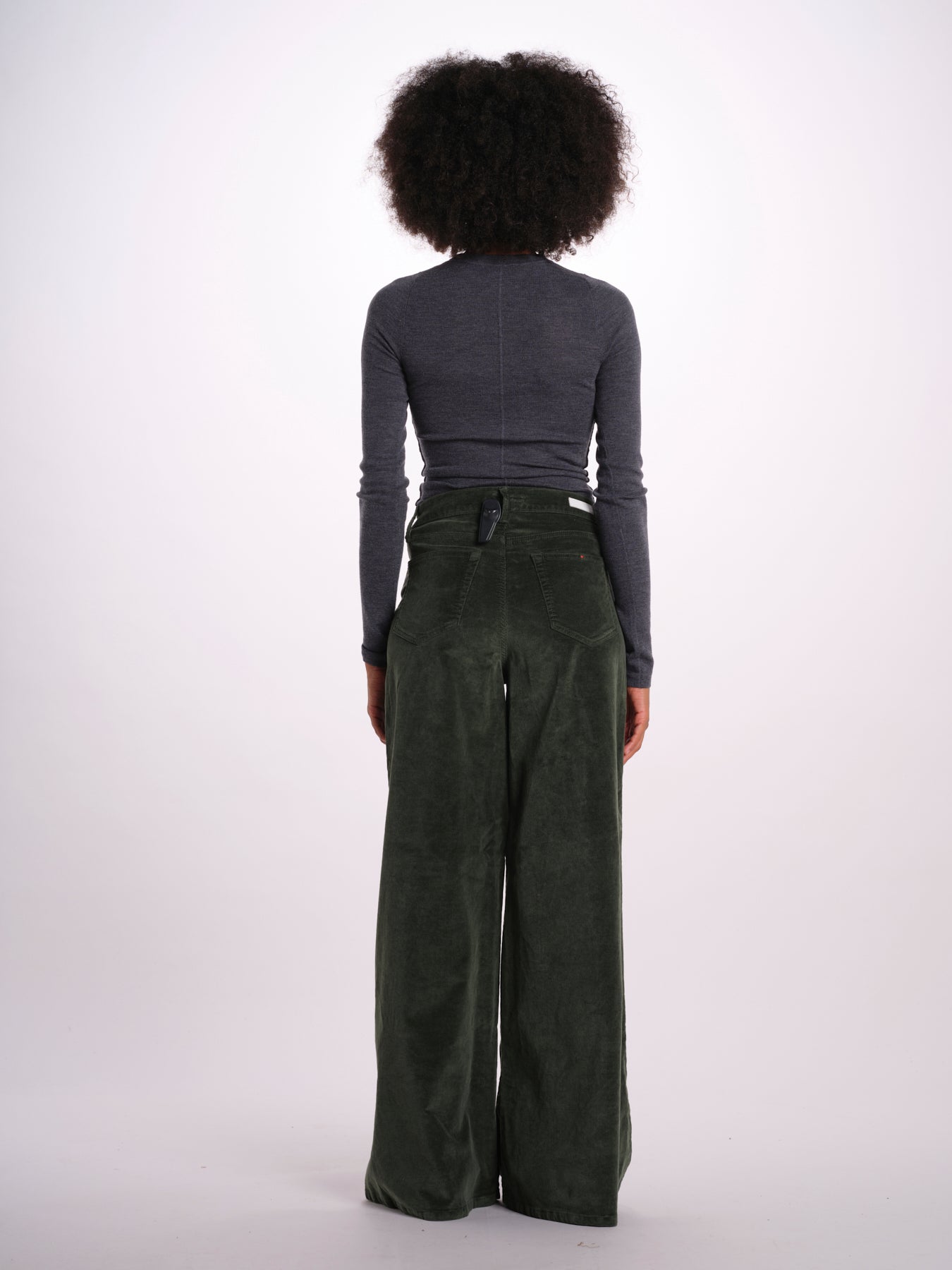 SERENA pantalone over velluto 2000 righe SERENA DYED XV01 131 ps don't forget me 