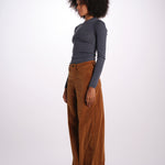 SERENA pantalone over velluto 2000 righe SERENA DYED XV01 190 ps don't forget me 