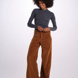SERENA pantalone over velluto 2000 righe SERENA DYED XV01 190 ps don't forget me 