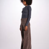 SERENA pantalone over velluto 2000 righe SERENA DYED XV01 194 ps don't forget me 