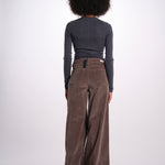 SERENA pantalone over velluto 2000 righe SERENA DYED XV01 194 ps don't forget me 