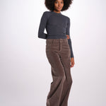 SERENA pantalone over velluto 2000 righe SERENA DYED XV01 194 ps don't forget me 