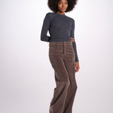 SERENA pantalone over velluto 2000 righe SERENA DYED XV01 194 ps don't forget me 