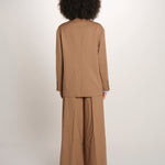BECKY giacca over tela lana stretch 33087 339 339 quelledue 