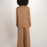 BECKY giacca over tela lana stretch 33087 339 339 quelledue 