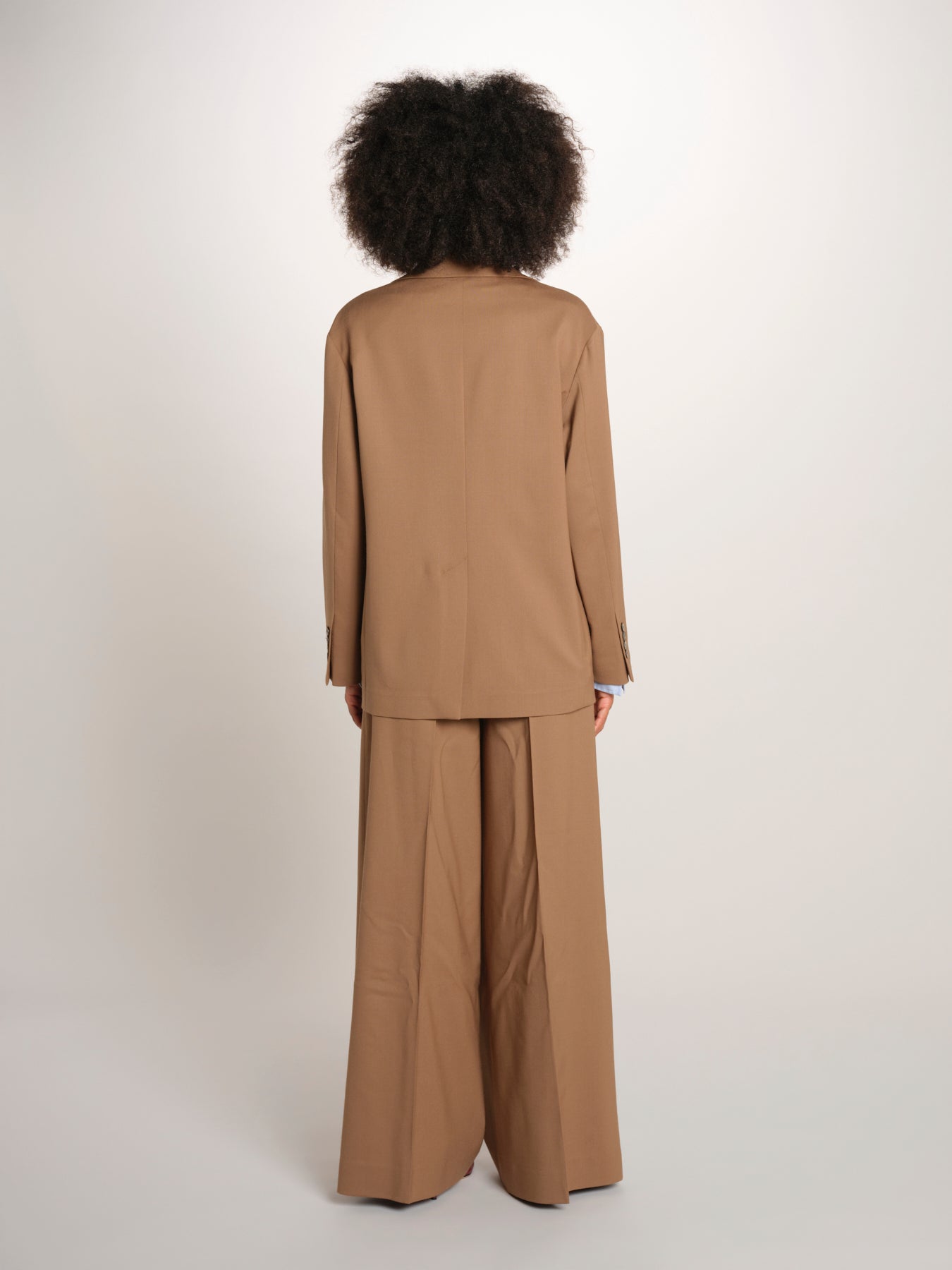 BECKY giacca over tela lana stretch 33087 339 339 quelledue 