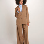 BECKY giacca over tela lana stretch 33087 339 339 quelledue 