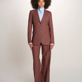BLANCHE blazer monopetto tela lana leggera 33122 120 78 quelledue 